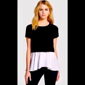 Bailey44 Macgraw High Low Shirt Top Blouse